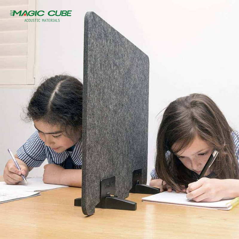 صفائح مكتب الحيوانات الأليفة من البوليستر الممتص للصوت