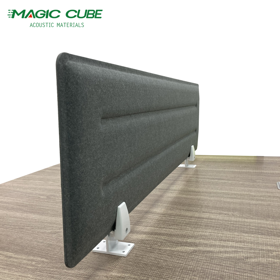 مكتب مقاوم للحريق شعر بفواصل من البوليستر