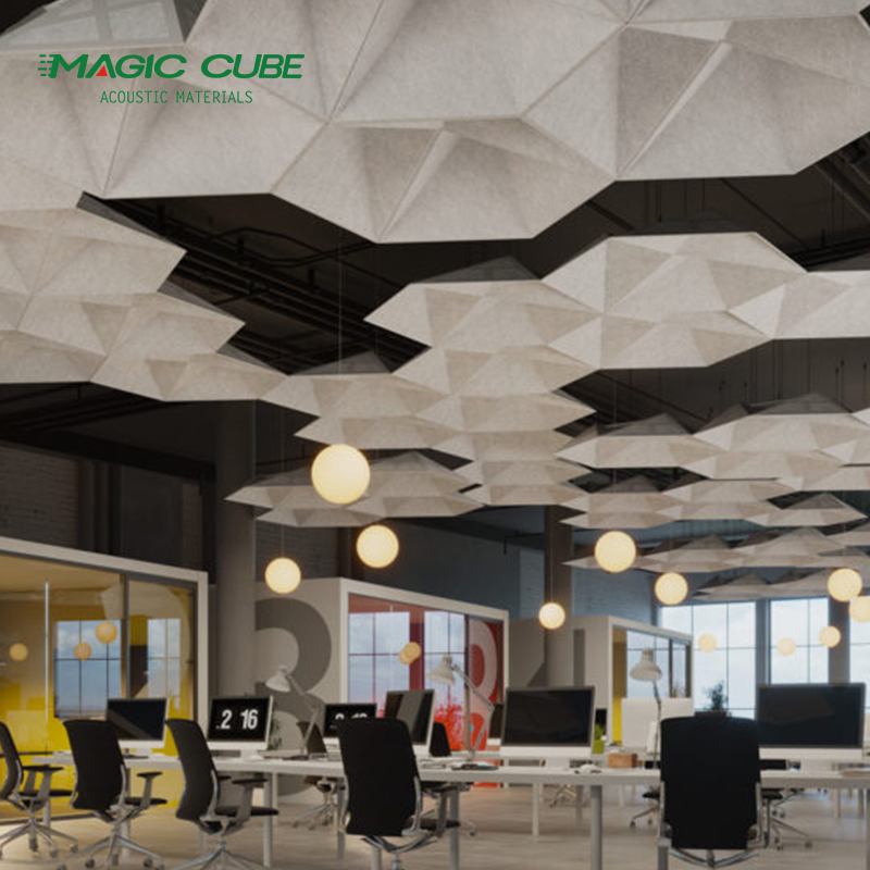 ألواح صوتية للسقف مصنوعة من اللباد عالي الكثافة للحيوانات الأليفة