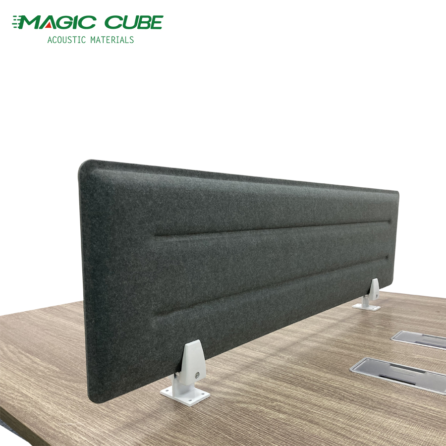 مكتب مقاوم للحريق شعر بفواصل من البوليستر