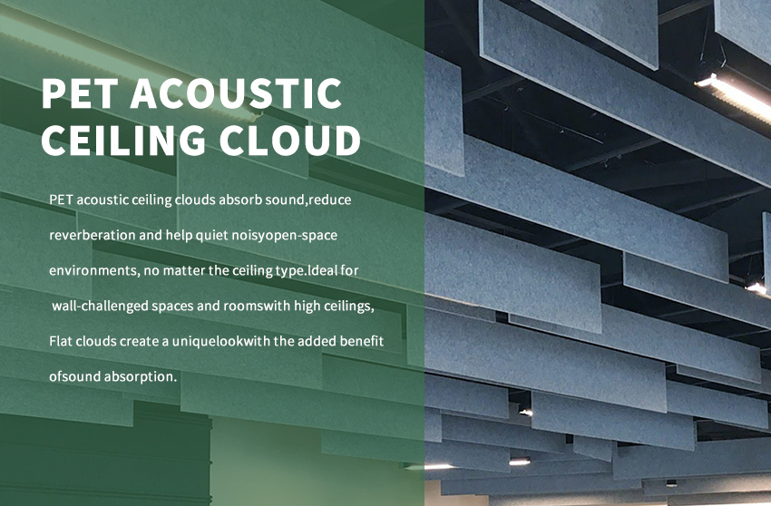 سقف الصوت البوليستر