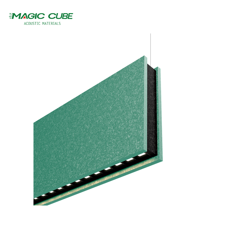 قلادة إضاءة صوتية من ألياف البوليستر ثلاثية الأبعاد للمنزل