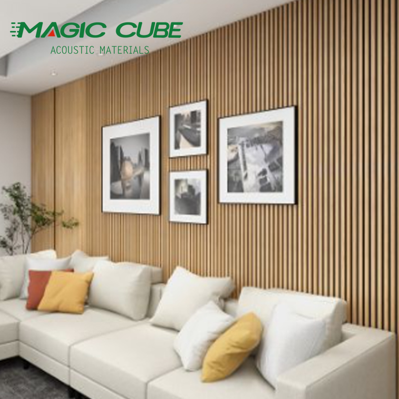 لوحة حائط Woodupp 3 Side Akupanel للقاعة