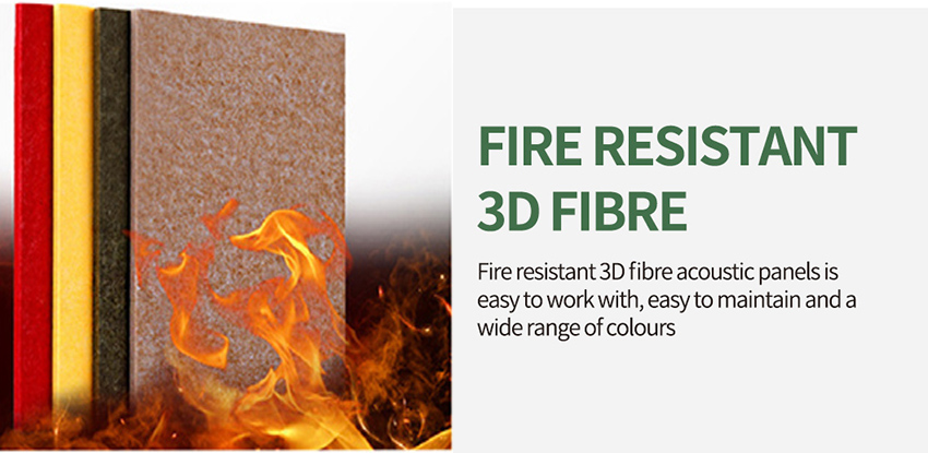 لوحة صوتية من البوليستر ثلاثي الأبعاد