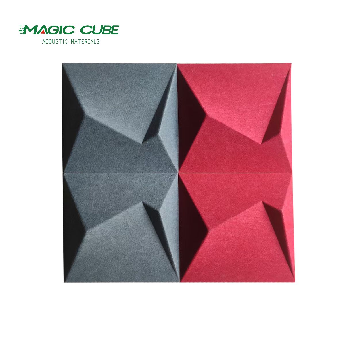 ألواح حائط لباد ثلاثية الأبعاد مخصصة