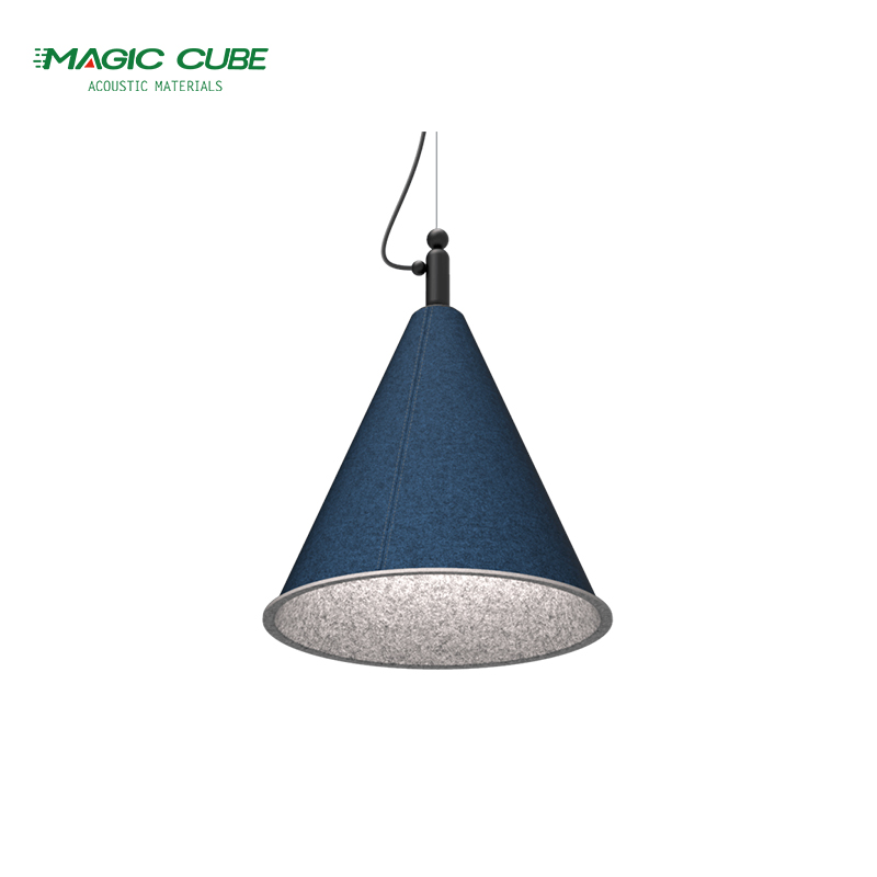 تركيبات الإضاءة الصوتية المصنوعة من ألياف البوليستر المقاومة للهب