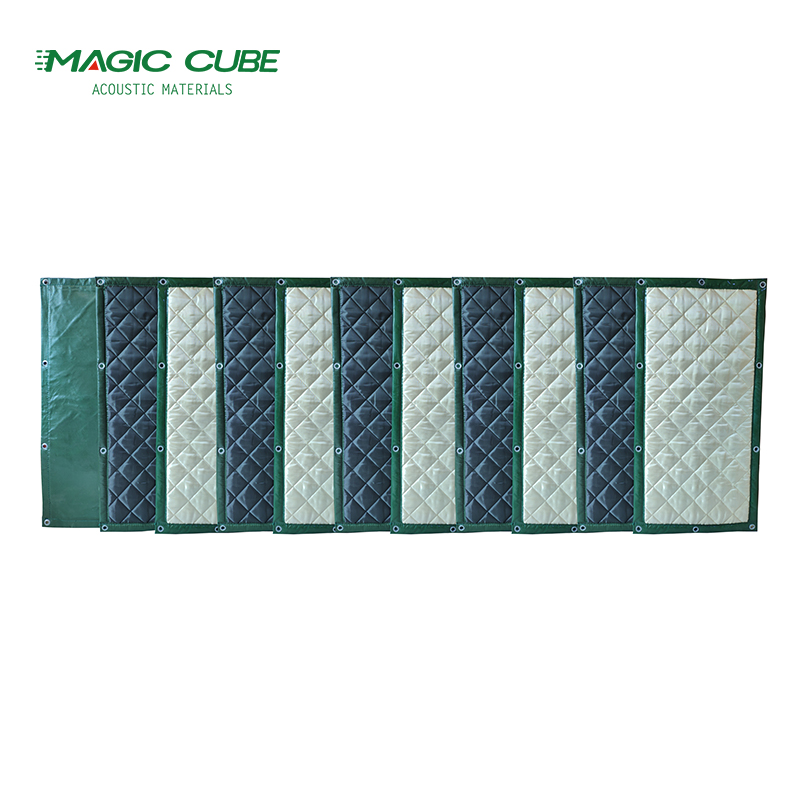 البناء في الهواء الطلق حواجز PVC السلامة حاجز الصوت حجب السياج