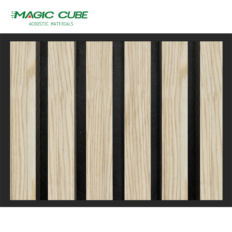 لوحة صوتية مضلعة مزخرفة تغطي قشرة خشب MDF