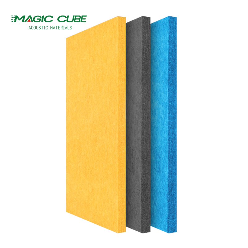 لوحة صوتية من ألياف البوليستر عالية الكثافة، ألواح صوتية للسقف ممتصة للصوت للحيوانات الأليفة