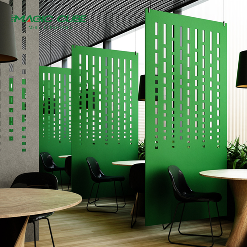 لوحة من ألياف البوليستر الصديقة للبيئة مقاس 9 مم ممتصة للصوت من البوليستر PET