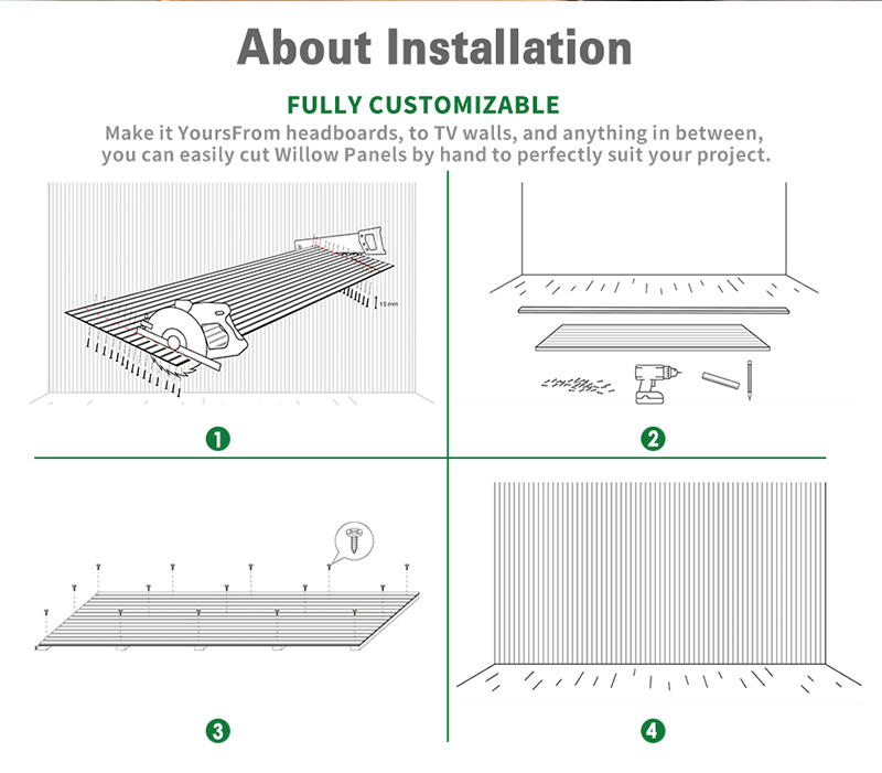 ألواح الجدران الخشبية الصوتية