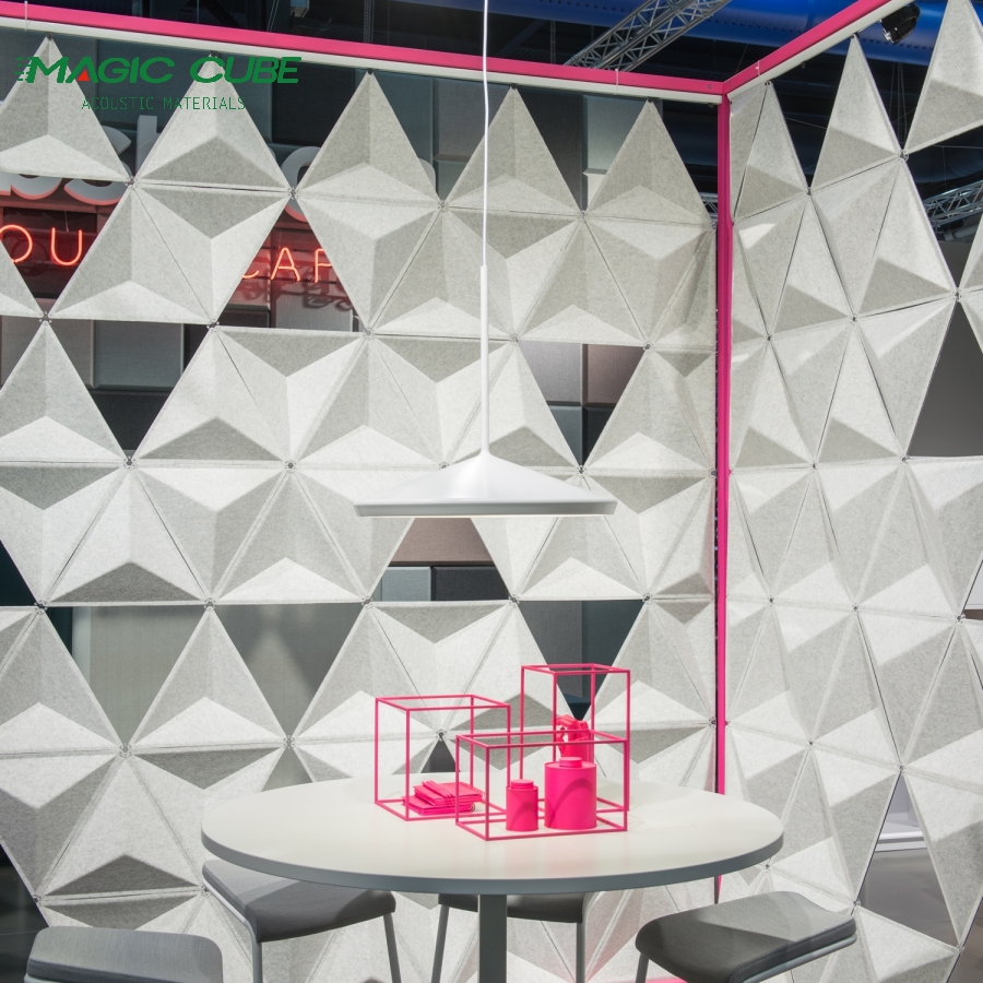 جدار من ألياف البوليستر ثلاثي الأبعاد فعال للغاية