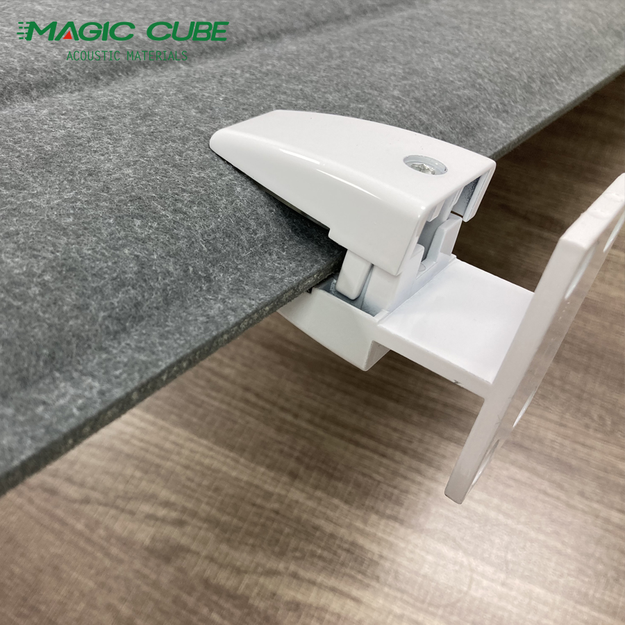 مكتب مقاوم للحريق شعر بفواصل من البوليستر