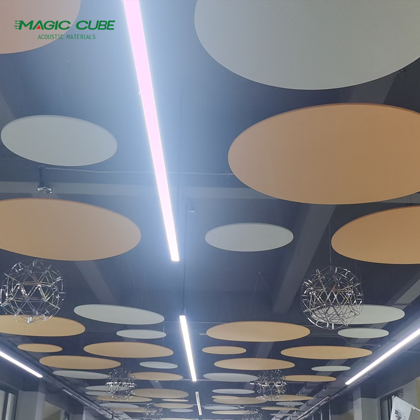 شعر البوليستر الصوتي لحواجز السقف العازلة 