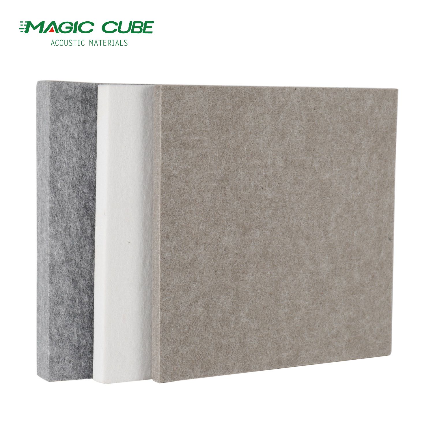 لوحة ألياف البوليستر الصوتية الصديقة للبيئة مقاس 9 مم للاستوديو