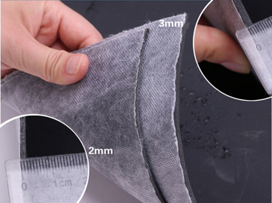 1 مم/2 مم/3 مم MLV محملة بكمية كبيرة من الفينيل 